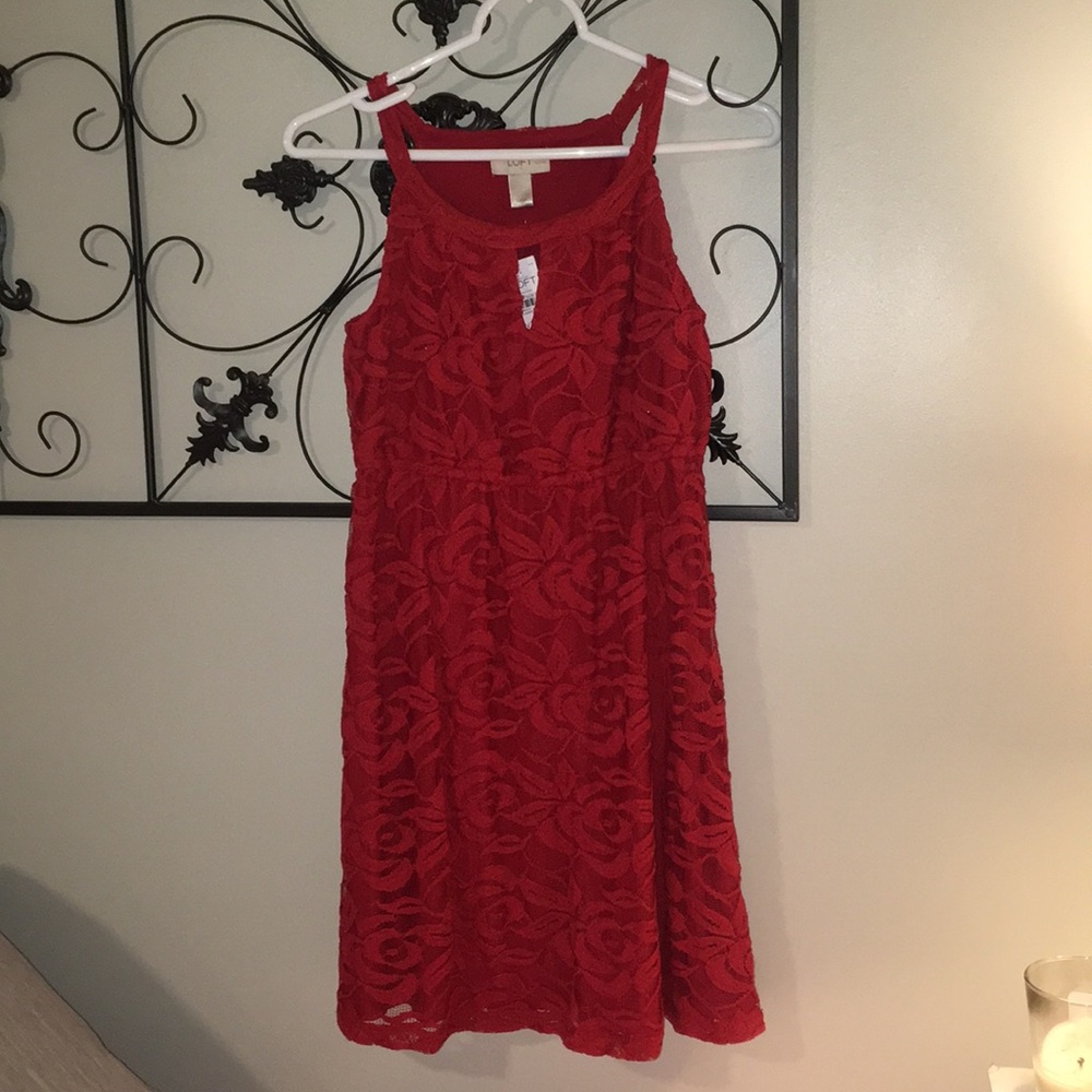 Red dress
